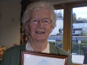 Betty Anderson HONORARY PATRON OF HATHERN BAND FOR OVER 30 YEARS