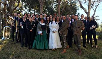 Visit from Footscray-Yarraville City Band